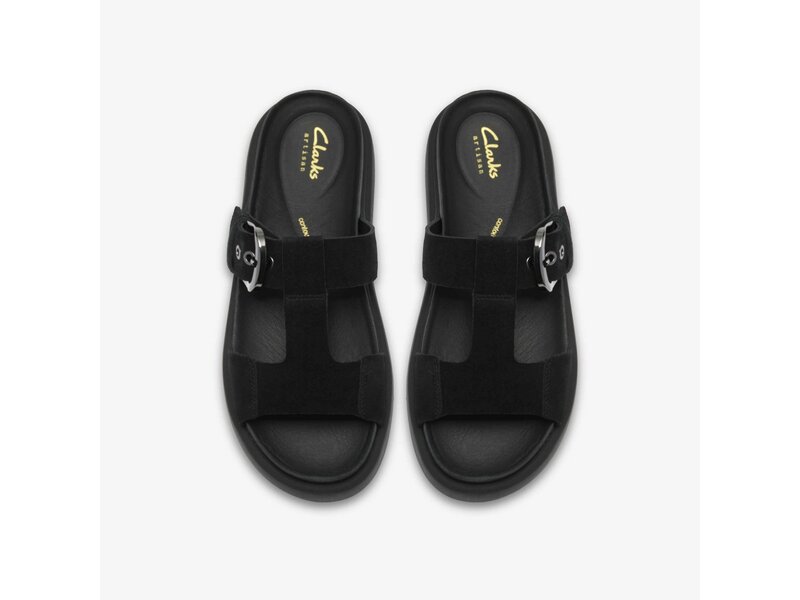Clarks - Aristella West Black Sde - Schwarz 