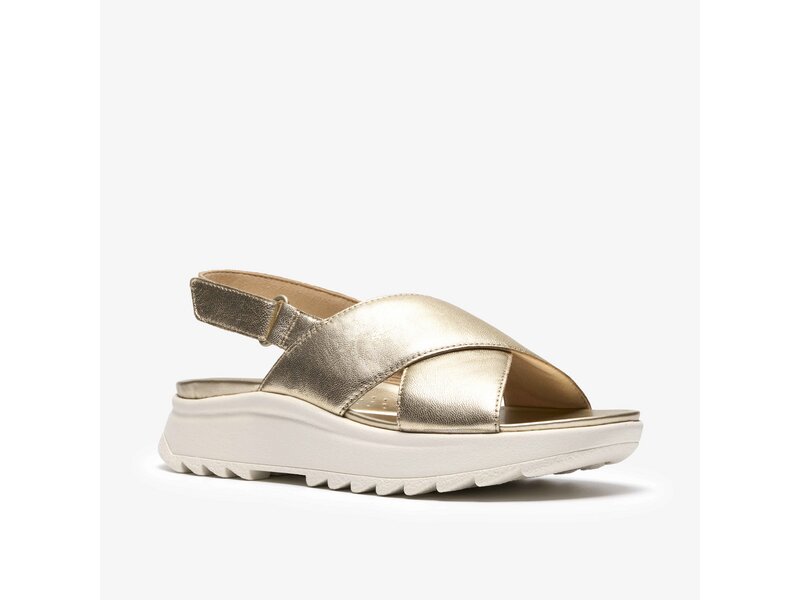 Clarks - DashLite Wish Gold Leather - Gold 