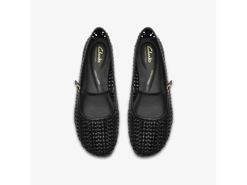 Clarks - Livia Sky Black Weave - Schwarz 