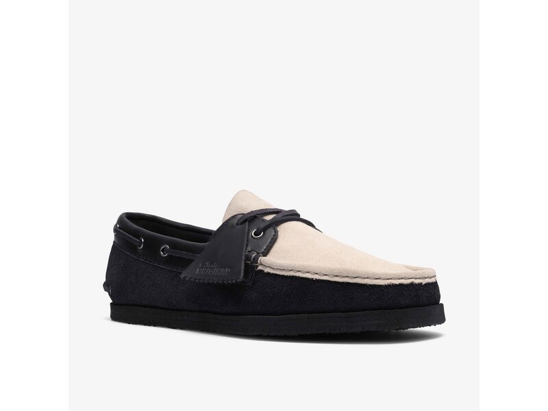 Clarks - Godney Boat Navy Combi - Blau 