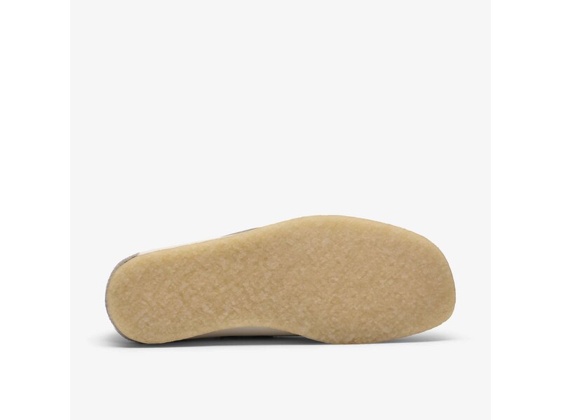 Clarks - Godney Boat. White Grain Lea - Wei&szlig; 