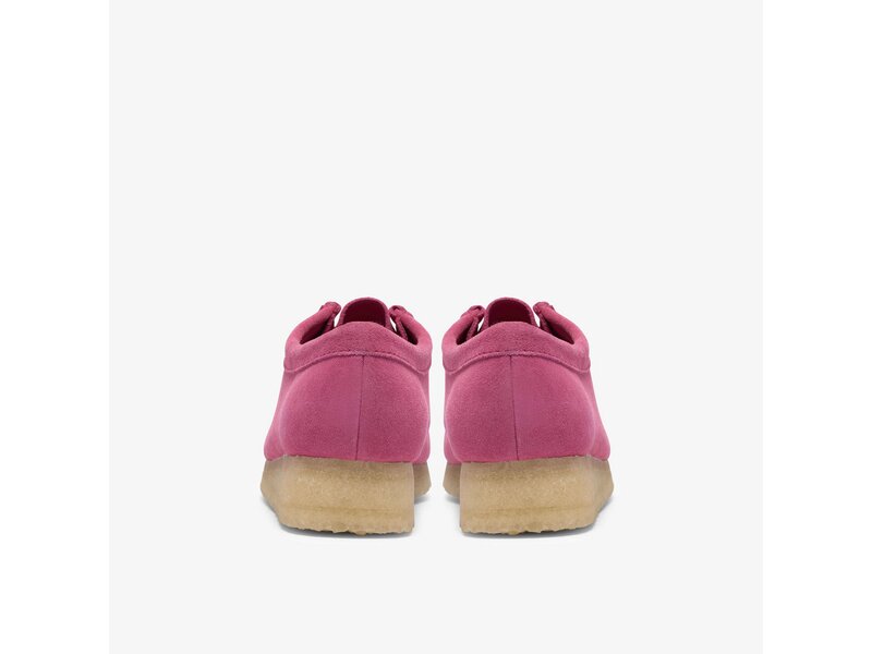 Clarks - Wallabee. Pink Interest - Rot 
