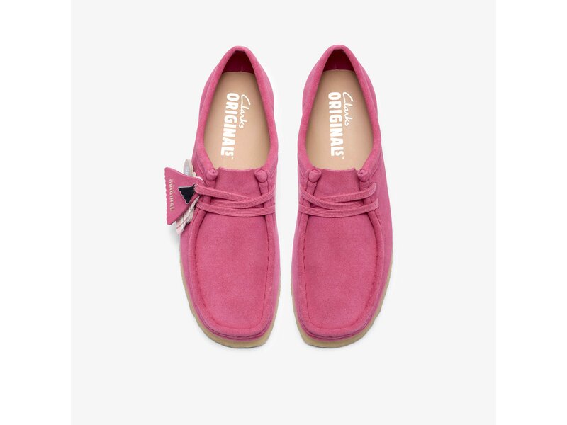 Clarks - Wallabee. Pink Interest - Rot 