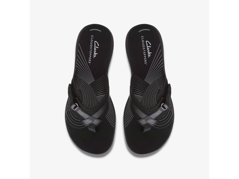 Clarks - Brinkley Sea Black/Black - Schwarz 