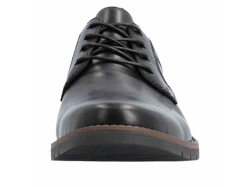 Rieker - Schn&uuml;rhalbschuh - Schwarz 