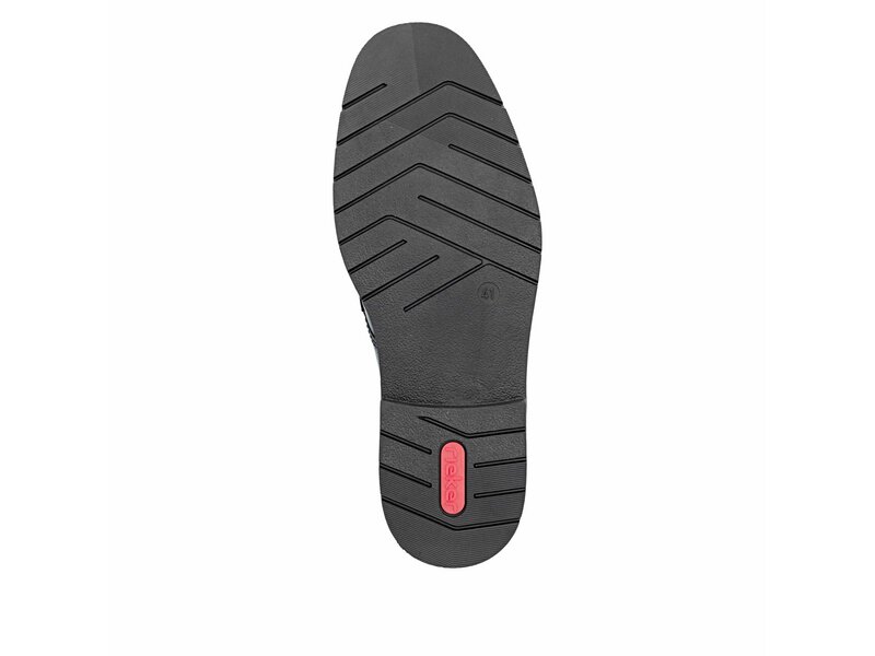 Rieker - Schn&uuml;rhalbschuh - Schwarz 