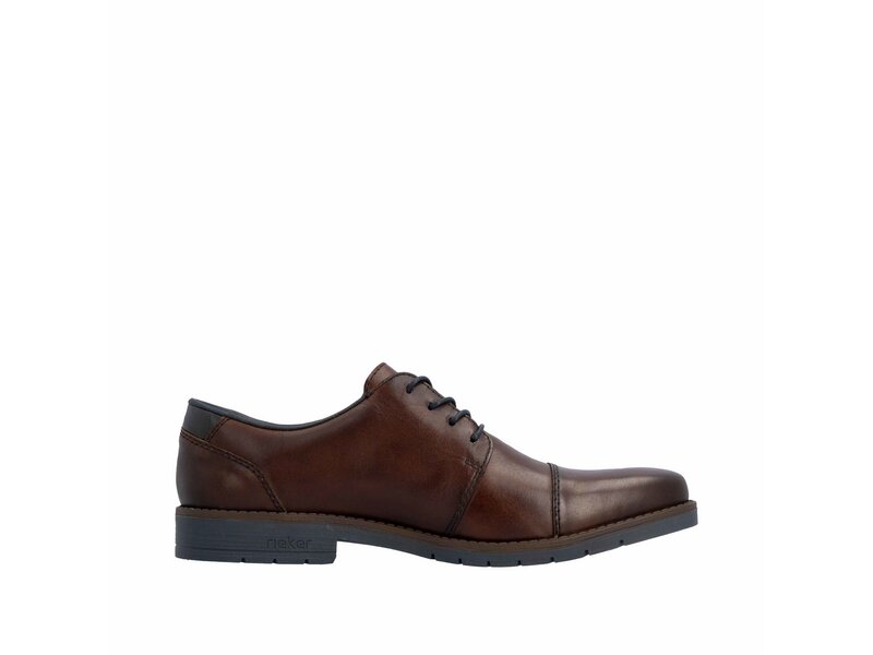 Rieker - Schn&uuml;rhalbschuh - Braun 