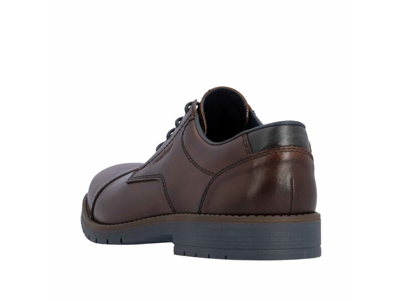 Rieker - Schn&uuml;rhalbschuh - Braun 