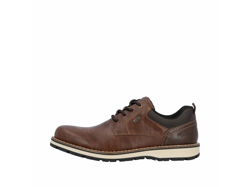 Rieker - Schn&uuml;rhalbschuh - Braun 