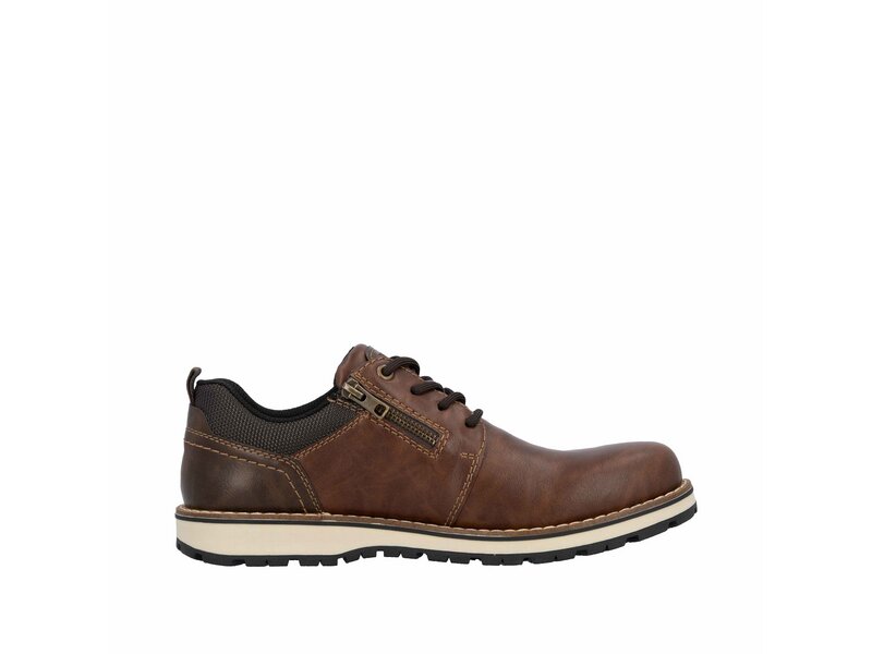 Rieker - Schn&uuml;rhalbschuh - Braun 