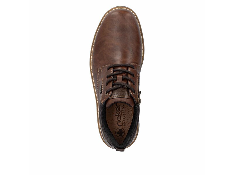 Rieker - Schn&uuml;rhalbschuh - Braun 