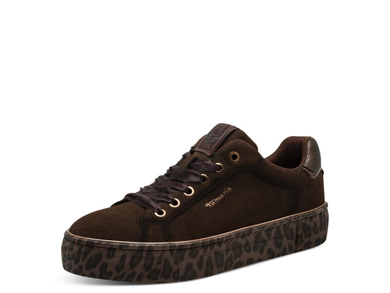Tamaris - Schn&uuml;rschuhe - Braun 
