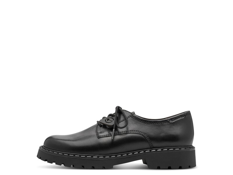 Tamaris - Schn&uuml;rschuhe - Schwarz 