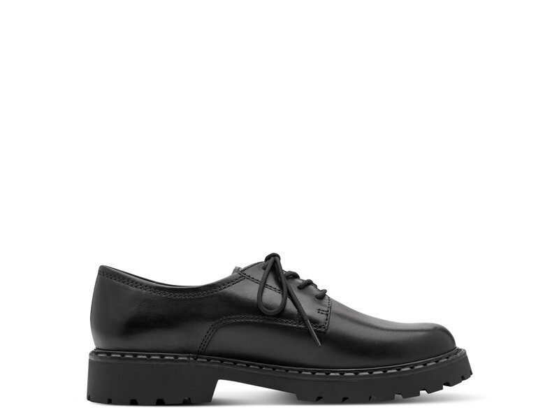 Tamaris - Schn&uuml;rschuhe - Schwarz 