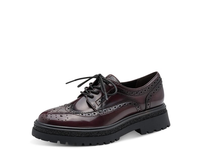 Tamaris - Schn&uuml;rschuhe - Rot 