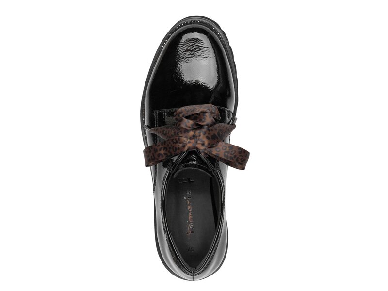Tamaris - Schn&uuml;rschuhe - Schwarz 