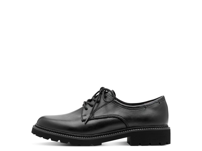 Tamaris - Schn&uuml;rschuhe - Schwarz 