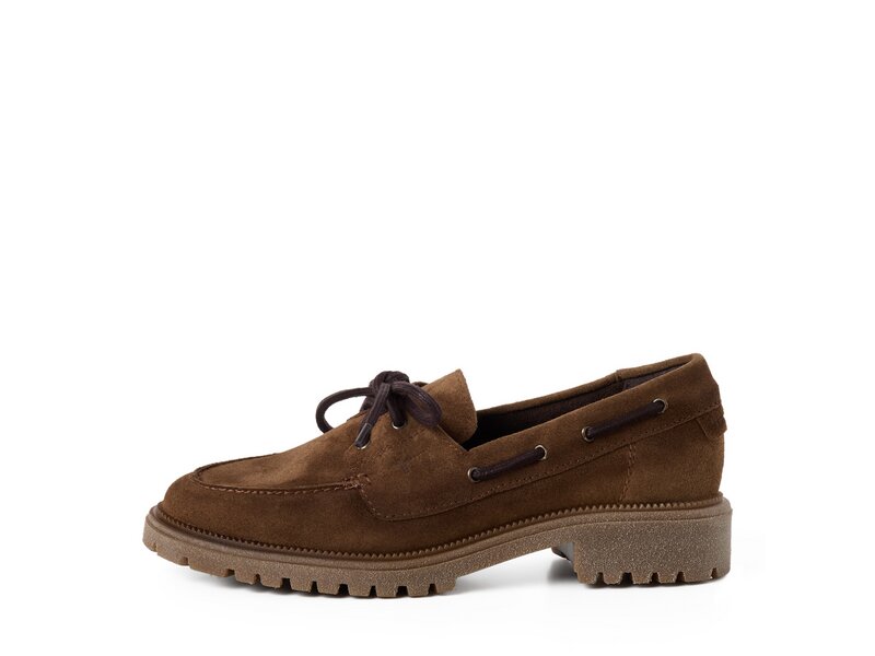 Tamaris - Schn&uuml;rschuhe - Braun 
