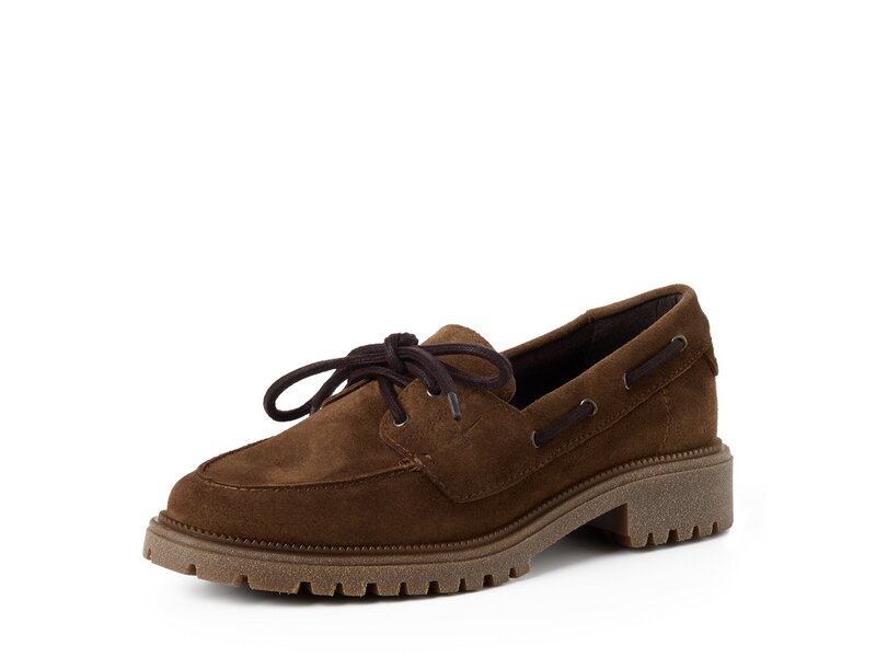 Tamaris - Schn&uuml;rschuhe - Braun 