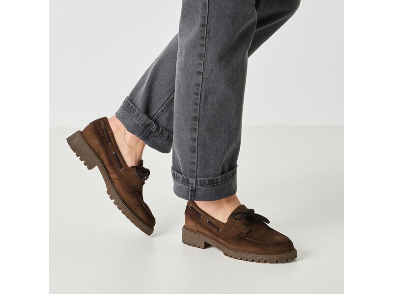 Tamaris - Schn&uuml;rschuhe - Braun 