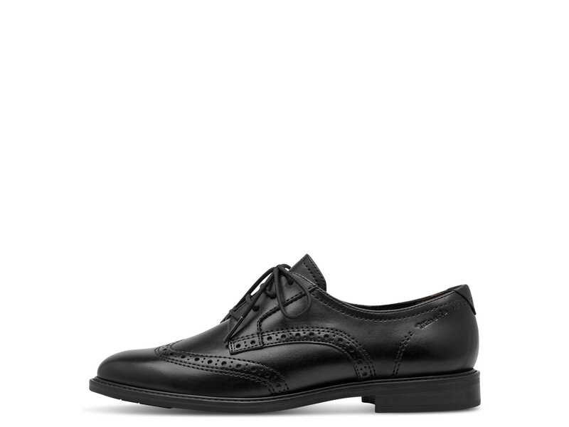 Tamaris - Schn&uuml;rschuhe - Schwarz 