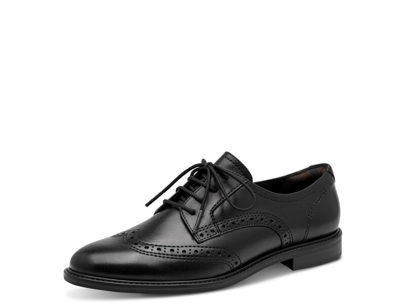 Tamaris - Schn&uuml;rschuhe - Schwarz 