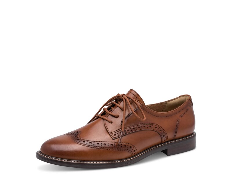 Tamaris - Schn&uuml;rschuhe - Braun 