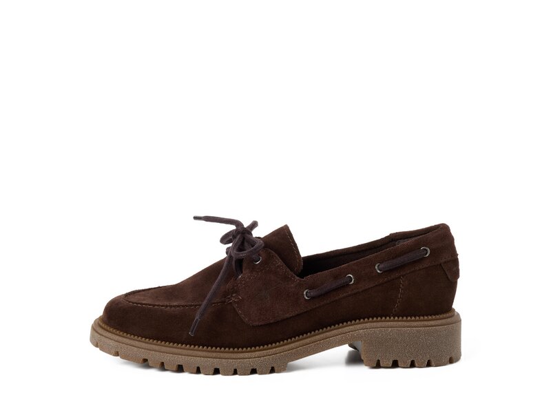 Tamaris - Schn&uuml;rschuhe - Braun 