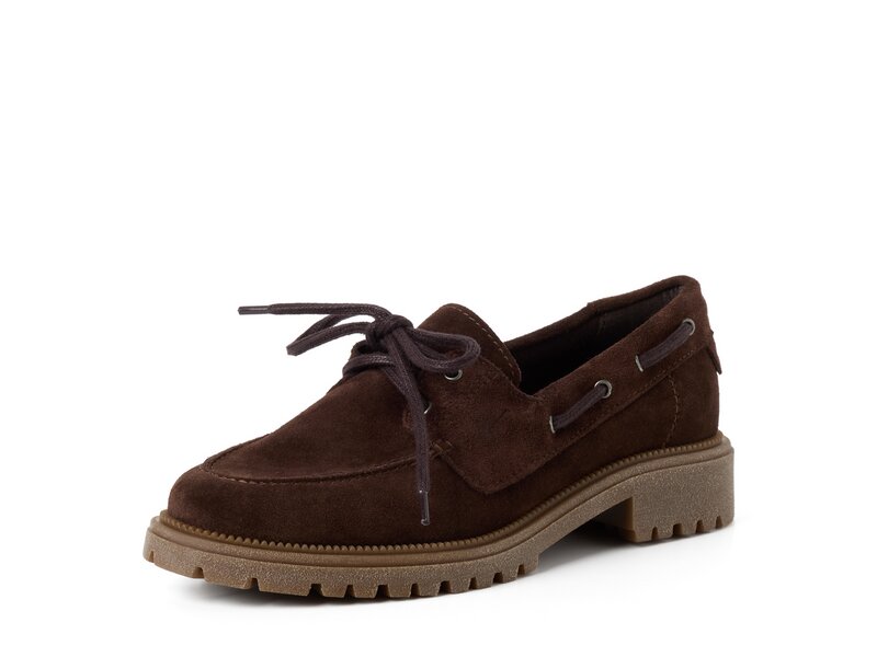 Tamaris - Schn&uuml;rschuhe - Braun 