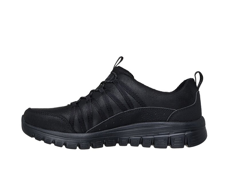 Skechers - GRACEFUL COZY HUG - Schwarz 