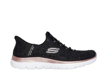 Skechers - SUMMITS BRILLIANT SHINE - Schwarz