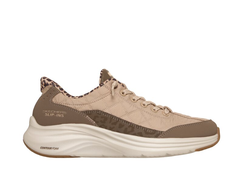 Skechers - CONTOUR FOAM LEOPARD DREAM - Braun 