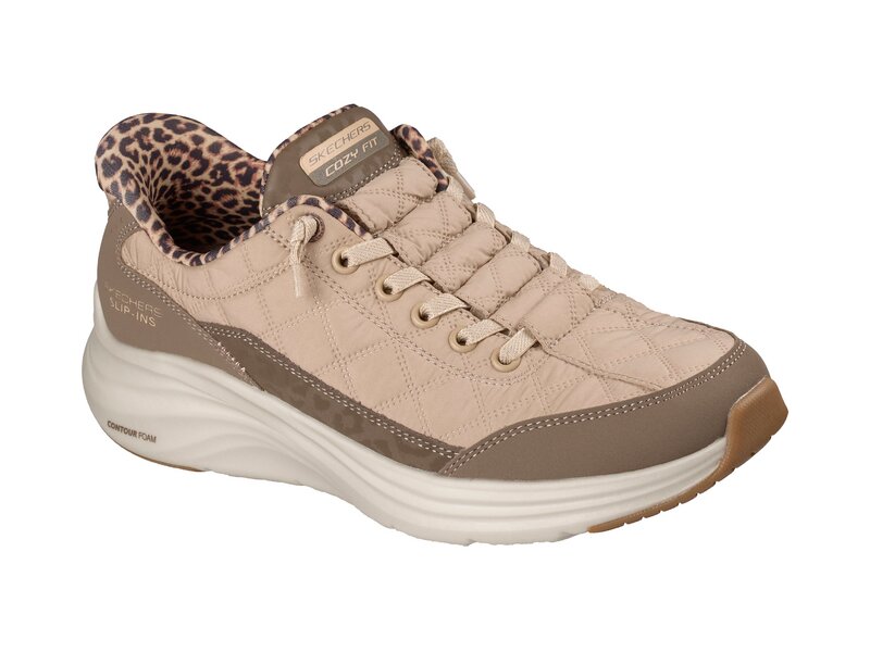 Skechers - CONTOUR FOAM LEOPARD DREAM - Braun 