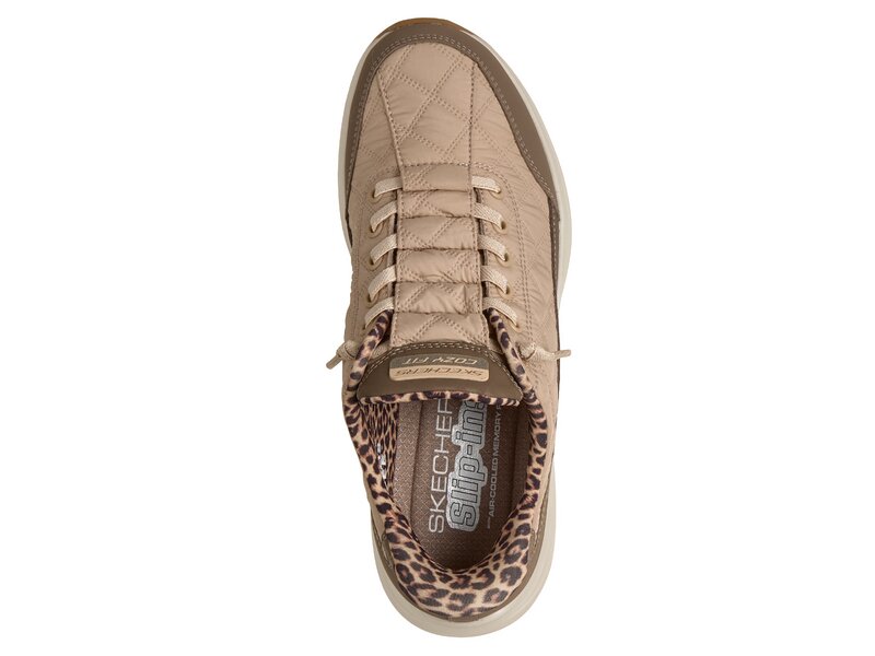 Skechers - CONTOUR FOAM LEOPARD DREAM - Braun 