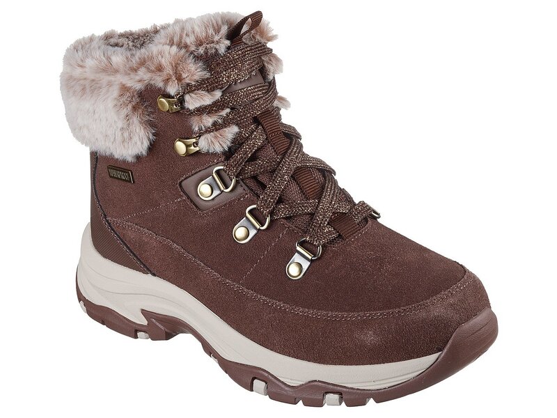 Skechers - TREGO SNOW WORRIES - Braun 