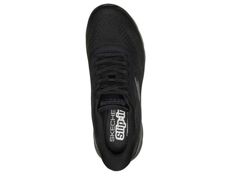 Skechers - GO WALK FLEX MASTER - Schwarz 