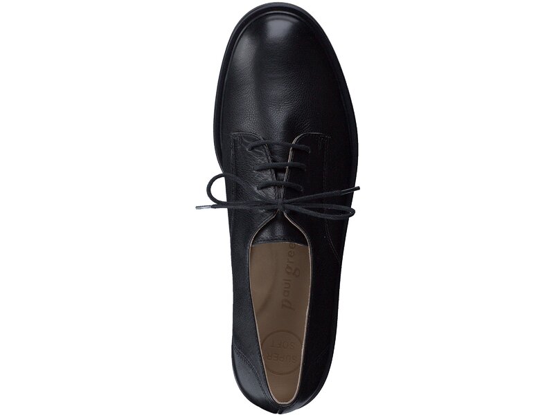 Paul Green - Schn&uuml;rhalbschuh - Schwarz 