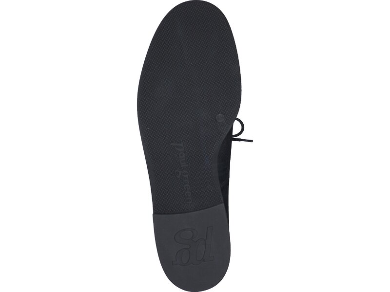 Paul Green - Schn&uuml;rhalbschuh - Schwarz 