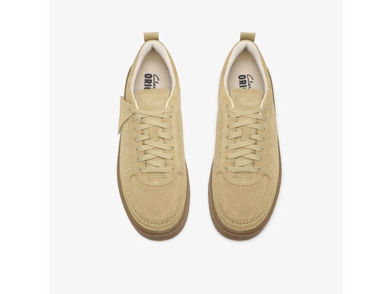 Clarks - Boxbee Lace. - Beige 