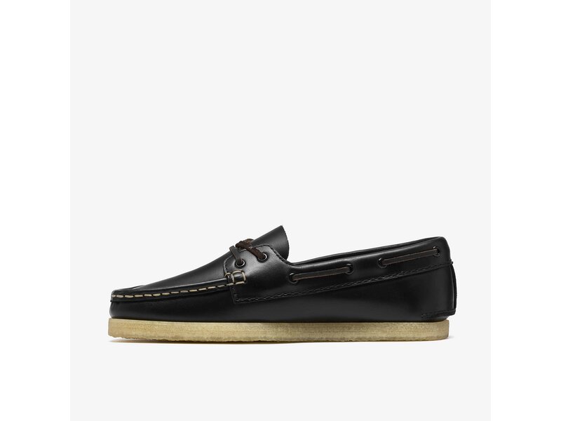 Clarks - Godney Boat. - Schwarz 