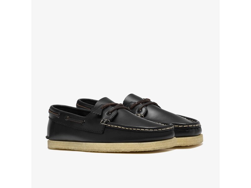 Clarks - Godney Boat. - Schwarz 