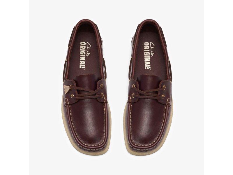 Clarks - Godney Boat. - Braun 