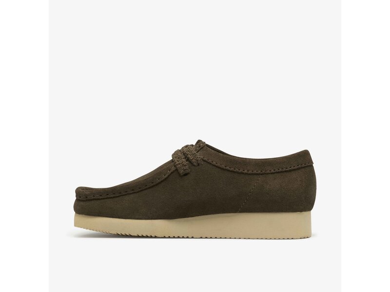 Clarks - Wallabee Lite. - Oliv 