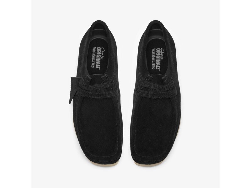 Clarks - Wallabee Lite. - Schwarz 
