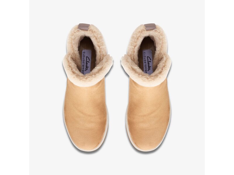 Clarks - Brinkley Fur - Beige 