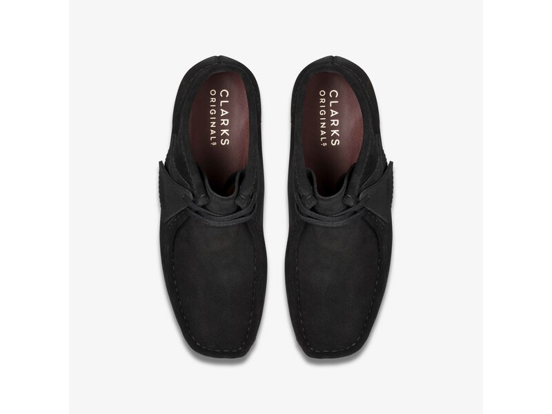 Clarks - Wallabee Boot. - Schwarz 