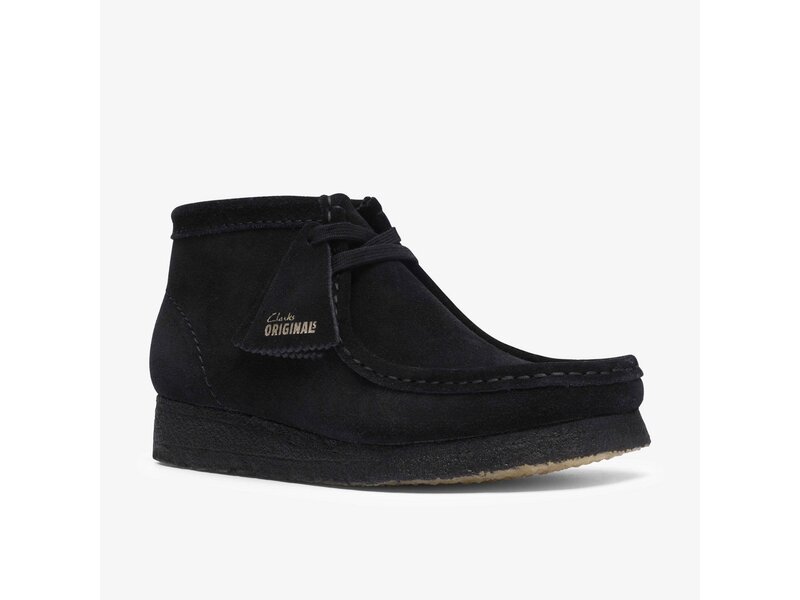 Clarks - Wallabee Boot. - Schwarz 