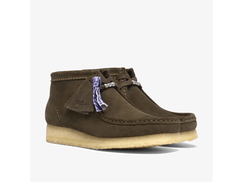 Clarks - Wallabee Boot. - Oliv 