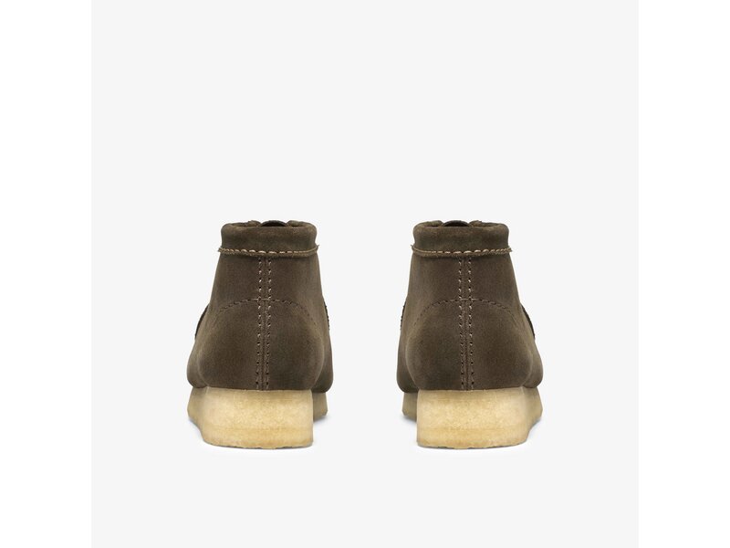 Clarks - Wallabee Boot. - Oliv 