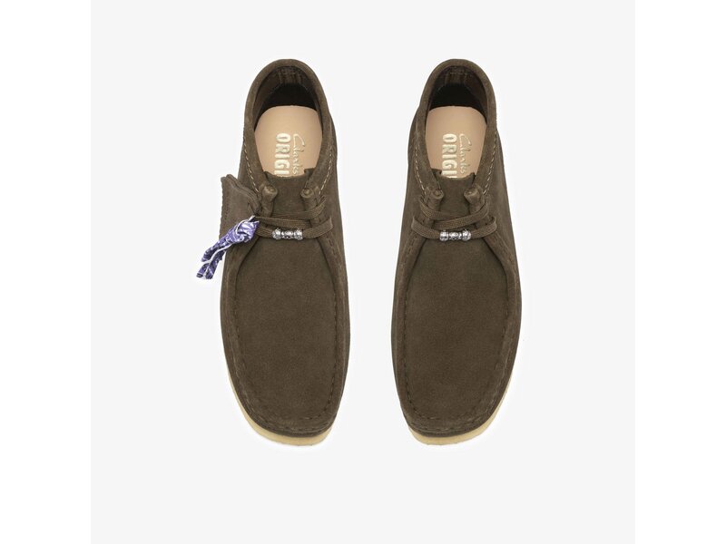 Clarks - Wallabee Boot. - Oliv 